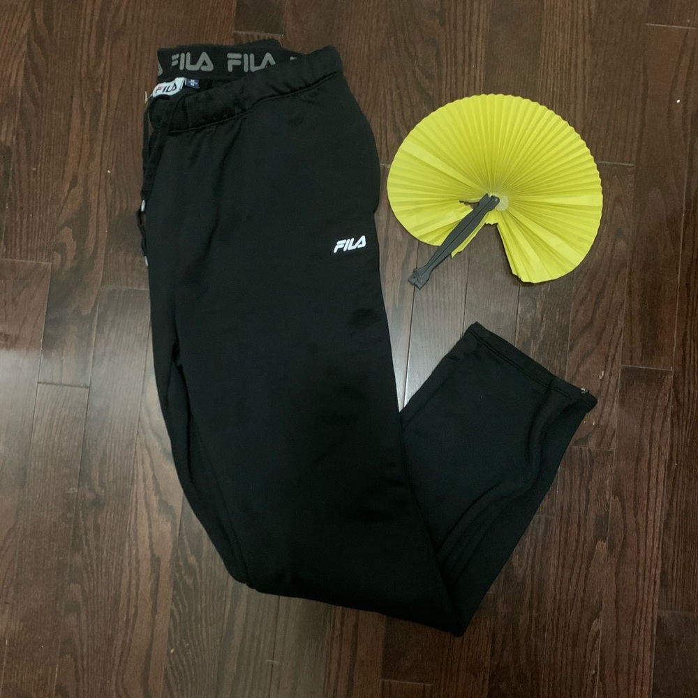 Fila Reflective Logo Drawstring Pants - Picture 3 of 10